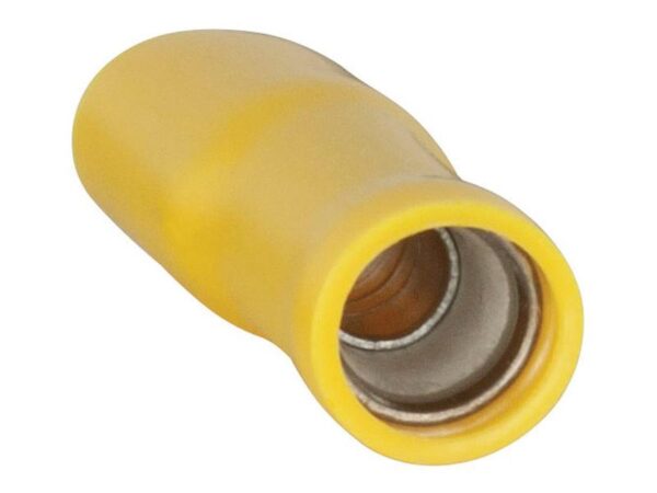 Kabelsko (flad), Double Grip - Han, 6.3mm, Gul (4.0 - 6.0mm), (Bag