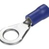 Kabelsko (øje), Double Grip, 6.4mm, Blå (1.5 - 2.5mm) (Agripak 25 stk.)