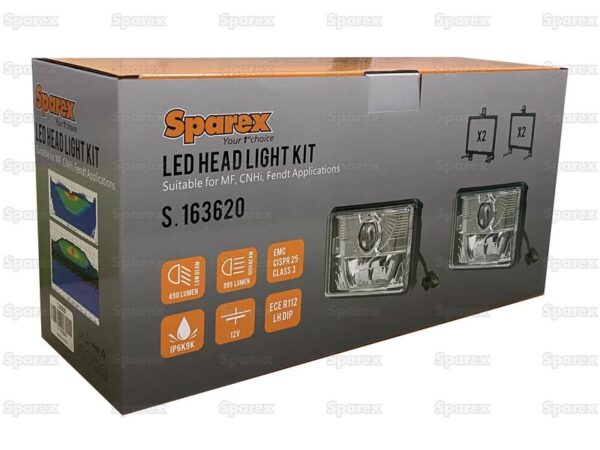 Forlygtesæt LED (Højre dip Dip) 1320lm (kl. 3)