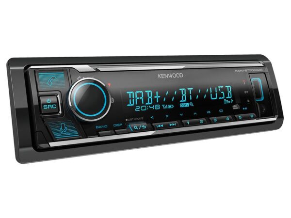 Radio - Alexa | DAB | Bluetooth | Mechless | Short Body | Aux In | Android | iPod-iPhone | Spotify App | USB | Receiver (KMMBT508DAB)