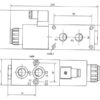 Trale Elektromagnetventil 6 Porte 1/2'' BSP 24V (DC) (80 L/min Flowhastighed)