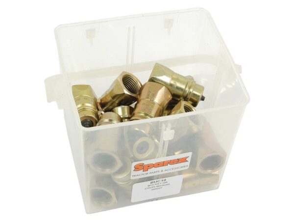Sparex Lynkobling Han 1/2'' Krop tommer x 1/2'' BSP Hun (Large Bucket 20 stk.)