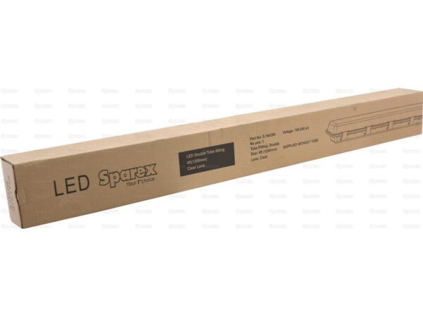 LED Dobbelt rør armatur, 1500mm, T8/G13, 100-277V