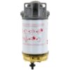 Vandudskilningsfilter Tank (komplet) - 30 Micron Rating, Gevind: 3/8-18 (SAE J476)'' NPTF