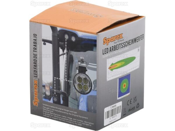 Arbejdslygte LED 2000lm (kl. 3)