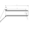 Liftbolt m/håndtag 22x123mm Kat. 1 (Ø22mm) HD