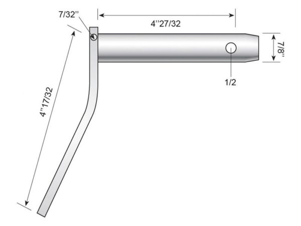 Liftbolt m/håndtag 22x123mm Kat. 1 (Ø22mm) HD