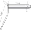 Topstangsbolt m/håndtag 25x123mm Kat.2 (Ø25mm) HD