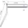 Liftbolt m/håndtag 30x123mm Kat. 30mm HD