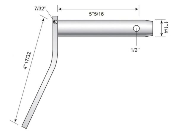 Topstangsbolt m/håndtag 32x135mm Kat.3 (Ø32mm) HD