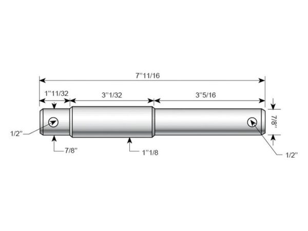 Liftbolt dobbelt 22 - 28 - 22mm Kat. 1/2 (Ø22/28mm) HD