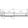 Liftbolt dobbelt 22 - 28 - 22mm Kat. 1/2 (Ø22/28mm) HD