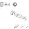 ISOBUS stik Duramate™ 2x45A (6mm²)