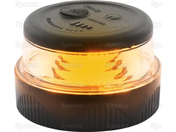 LED Katastrofelygte, InterferenceFunktion: Femdobbelt blitz, Enkelt blitz, SOS, Arbejdslys,