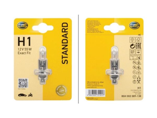 165684_pic2 Pære H1, 12V, 55W, P14.5s (Clamshell 1 stk.)