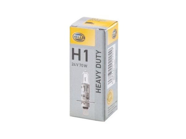 Pære H1, 24V, 70W, P14.5s (Kasse 1 stk.)