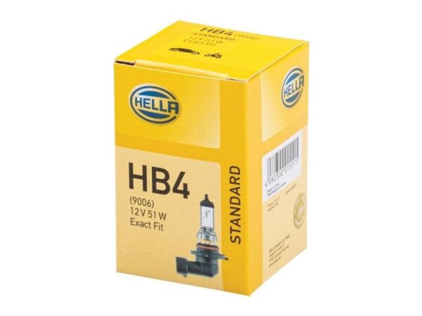 Pære HB4 (9005), 12V, 51W, P22d (Kasse 1 stk.)