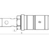 Faster Lynkobling Hun 1/2'' Krop tommer x M22 x 1.50 Millimeter Han Banjo