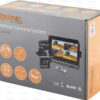Kamerasystem (m/kabel) med 9'' 4QUAD Split Digital Touch Button Monitor