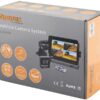 Kamerasystem (m/kabel) med 9'' 4QUAD Split Digital Touch Button Monitor