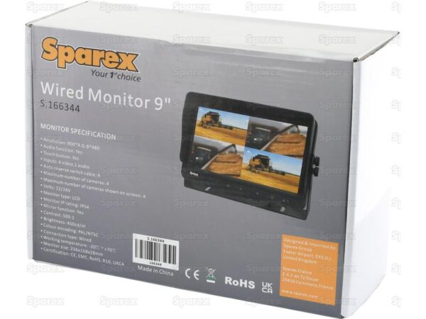 Monitor (løs) m/kabel