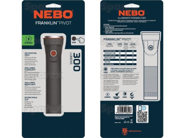 166355_pic5 Nebo Franklin™ Pivot Lommelygter