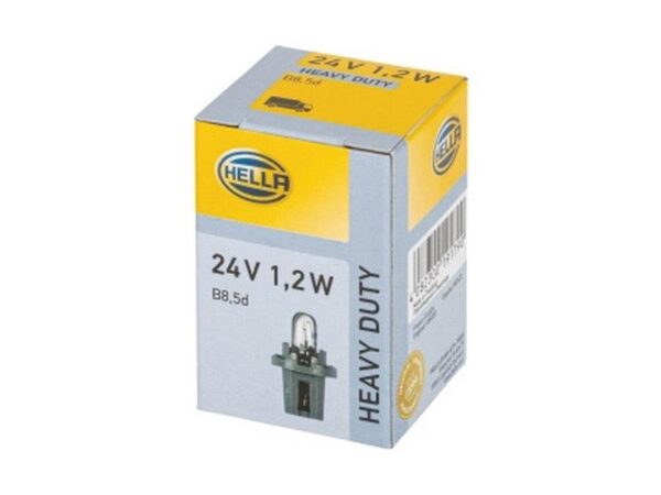 Pære24V, 1.2W, B8.5d (Kasse 1 stk.)