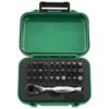 Bitssæt m/skralde 1/4'' (mini) (31 stk.)