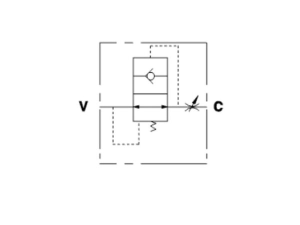 167153_pic11 MARCHESINI Slangebrudsventil 3/8'' BSP (50 L/min Flowhastighed)