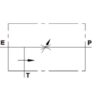 MARCHESINI Priority Ventil 3-vejs justerbar 3/4'' BSP (120 L/min Flowhastighed) Overskydende flow til tanken