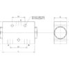 167166_pic10 MARCHESINI Flow divider 50/50 2-vejs 1/2 & 3/8'' BSP (40 L/min Flowhastighed)