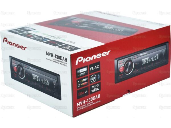 Radio - DAB+ | Aux In | Android | USB | Receiver| Short Body (MVH-130DAB)