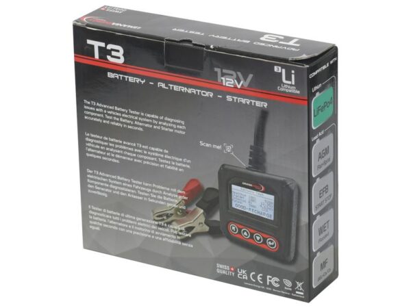 Batteritester (T3) 12V