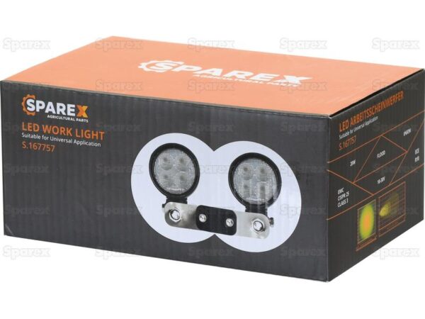 Arbejdslygte LED 4000lm (kl. 3)