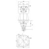 Gearkasse, 30 hp, Ratio: 1:1:92, Kærvindgang: 1-3/8'' x 6, Type: Passer til: Comer 9.205.805.00