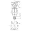 Gearkasse, 30 hp, Ratio: 1:1.47, Kærvindgang: 1-3/8'' x 6, Type: Passer til: Comer 9.205.801.00