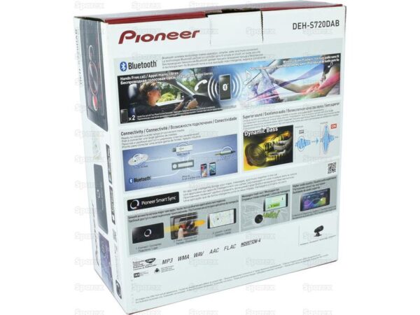 Radio - DAB+ | Bluetooth | Aux In | Android | iPod-iPhone | Spotify App | USB | CD (DEH-S720DAB)