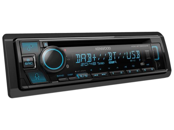 Radio - Alexa | DAB | Bluetooth | Aux In | iPod-iPhone | USB | Receiver| CD (KDCBT560DAB)