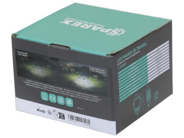 LED Arbejdslygter LED (High Power), Flood Beam Interference: kl. 3, 15300 lm, 10-30V
