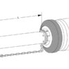 Walterscheid PTO Half Guard Inner, SDH15, 1500mm