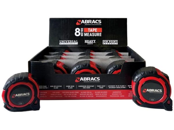 ABRACS 8m Målebånd