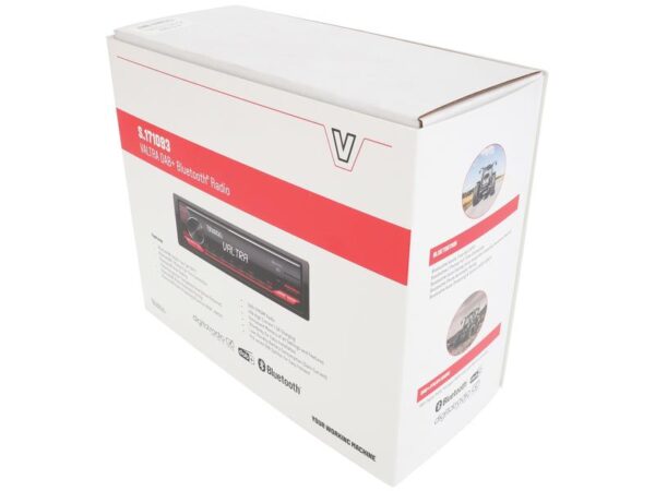 Valtra Radio - Alexa | DAB+ | Bluetooth | Short body | iPod-iPhone | USB | Pre-wired DAB Splitter