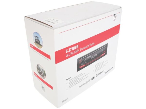 Valtra Radio - Alexa | DAB+ | Bluetooth | Short body | iPod-iPhone | USB | Pre-wired DAB Splitter