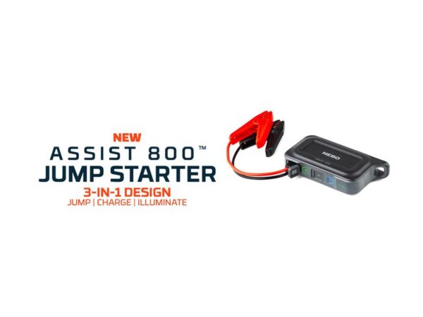 171112_pic2 NEBO Assist™ 800 Jump Starter 12V 3-IN-1 Design starter/opladning/oplys