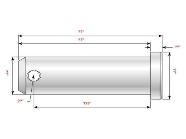 Tommer Splitbolt Ø''''