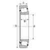 Sparex Koniske rullelejer (trailer lejer) (L44643/44610)