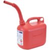 plastik Benzindunk - Rød 5 liter (benzin)