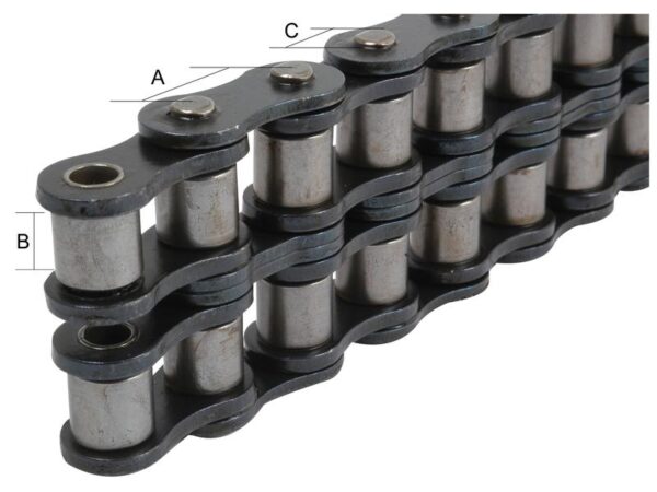Rullekæde - Duplex, 08B-2 (5M)