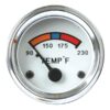 Instrument Vandtemperatur, Arbejdstemperatur