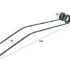 Rivefjeder - - - Længde:580mm, Bredde:88mm, Ø9mm - Passer til Deutz-Fahr, Vicon Passer til: 16606394